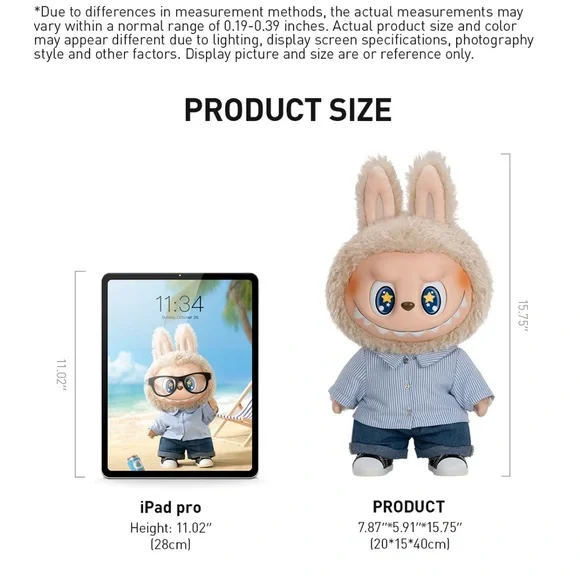 Popmart The Monsters Flip With Me Labubu Large Brand New in UnOpened Box - Picture 11 of 12